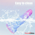 7.87in Fantasy Monster Silicone Soft Dildo External Anal Opener Couples Real Dildo