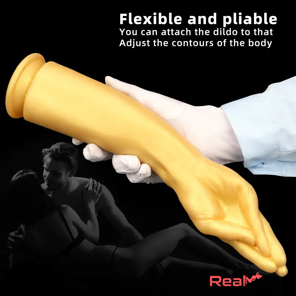 14.17in Super Big Long Thick Soft BDSM Hands Dildo For Fisting G Spot - Real Dildo