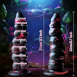 8.7in Monster Octopus Tentacle Big Silicone Soft Ergonomic Cock Dildo Real Dildo