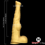 12.61in 14.17in 16in Super Huge Long Silicone Soft Horse Cock Orgasm Dildo Real Dildo