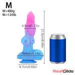 7.48in 8.46in 9.84in Fantasy Big Dog Penis Animal Silicone Soft Alien Dildo Real Dildo