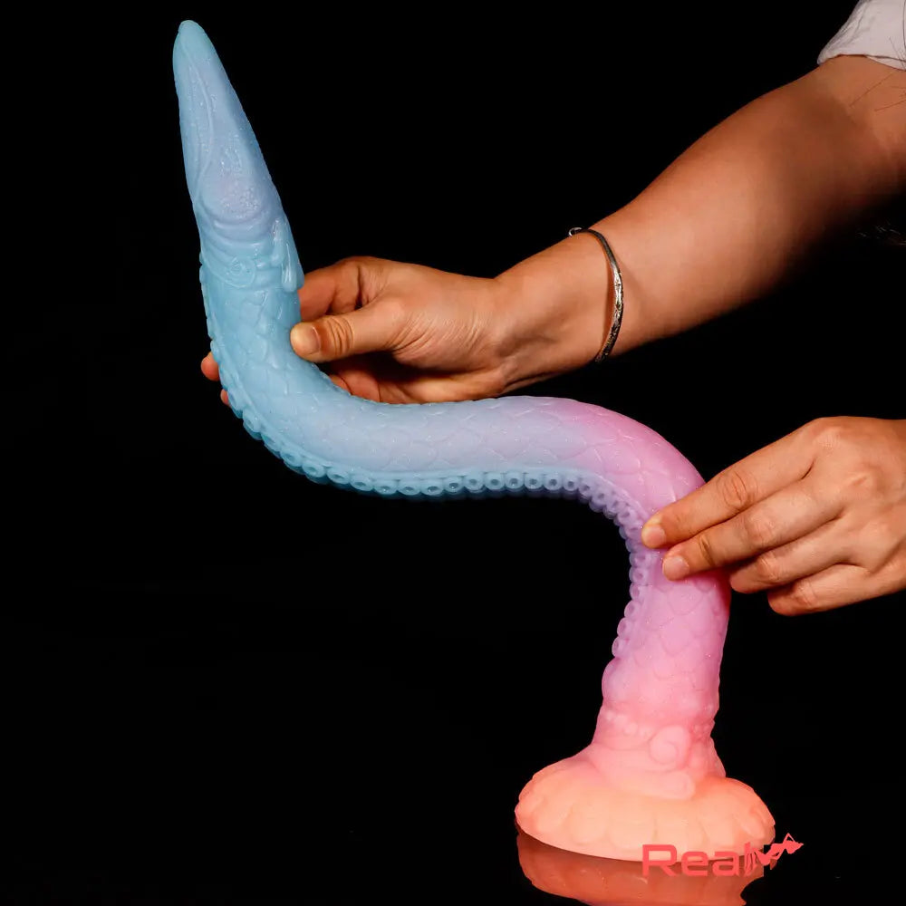 17.91in Super Big Long Silicone Soft Snake Dildo For Adult Men Women - Real Dildo