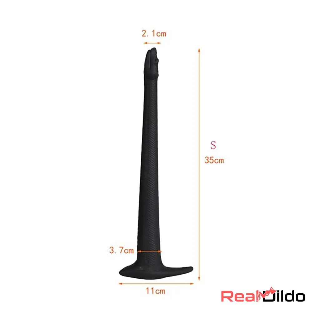 13.78in 17.72in 21.65in Extra Long Huge Silicone Soft Snake Animal Dildo - Real Dildo