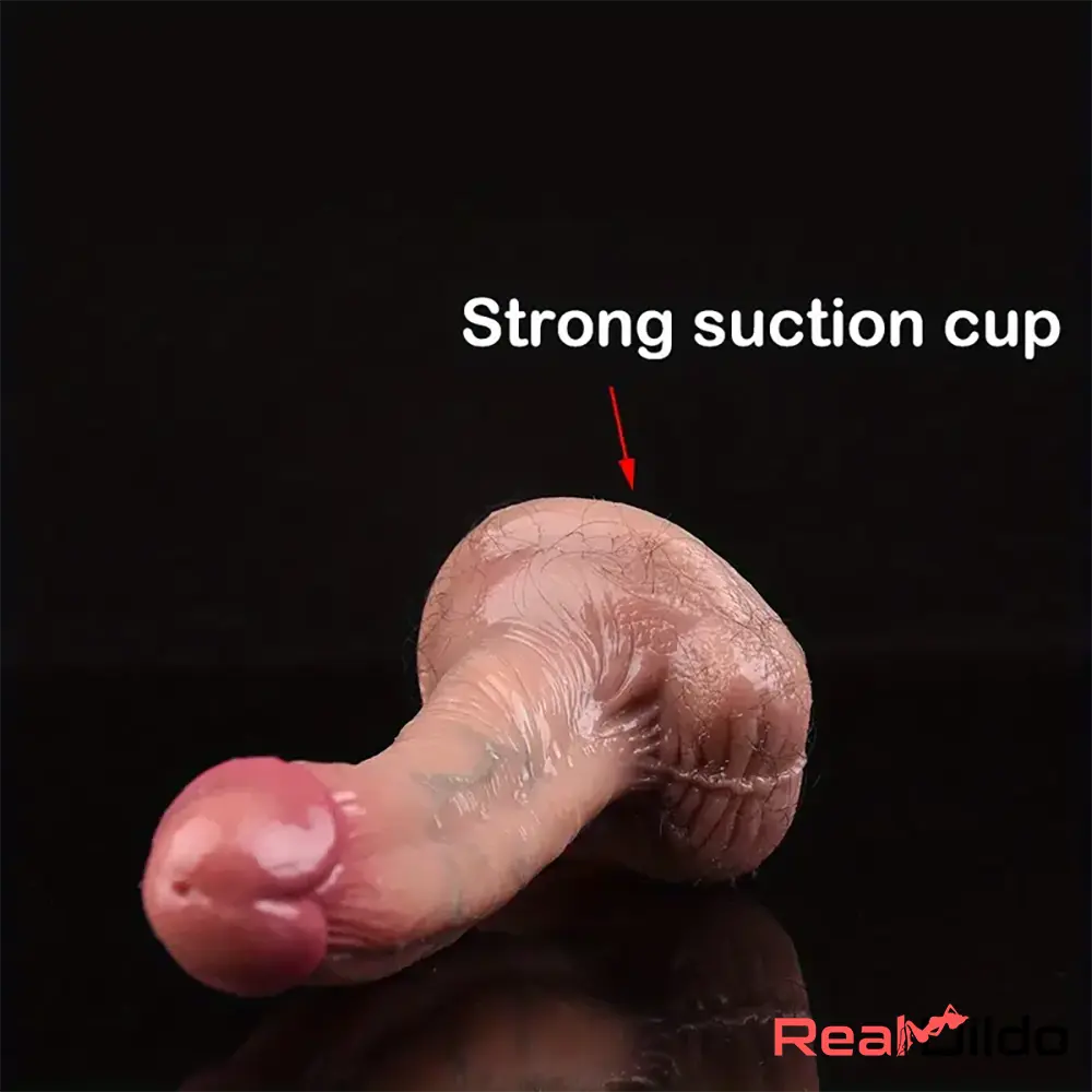 5.7in Soft Real Silicone G Spot Dildo With Blood Vessel For Vagina Love - Real Dildo