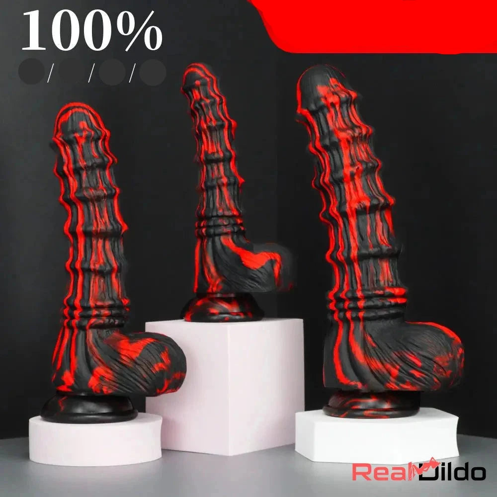 8.27in 9.45in 10.83in Silicone Soft Big Animal Horse Odd Fantasy Dildo - Real Dildo