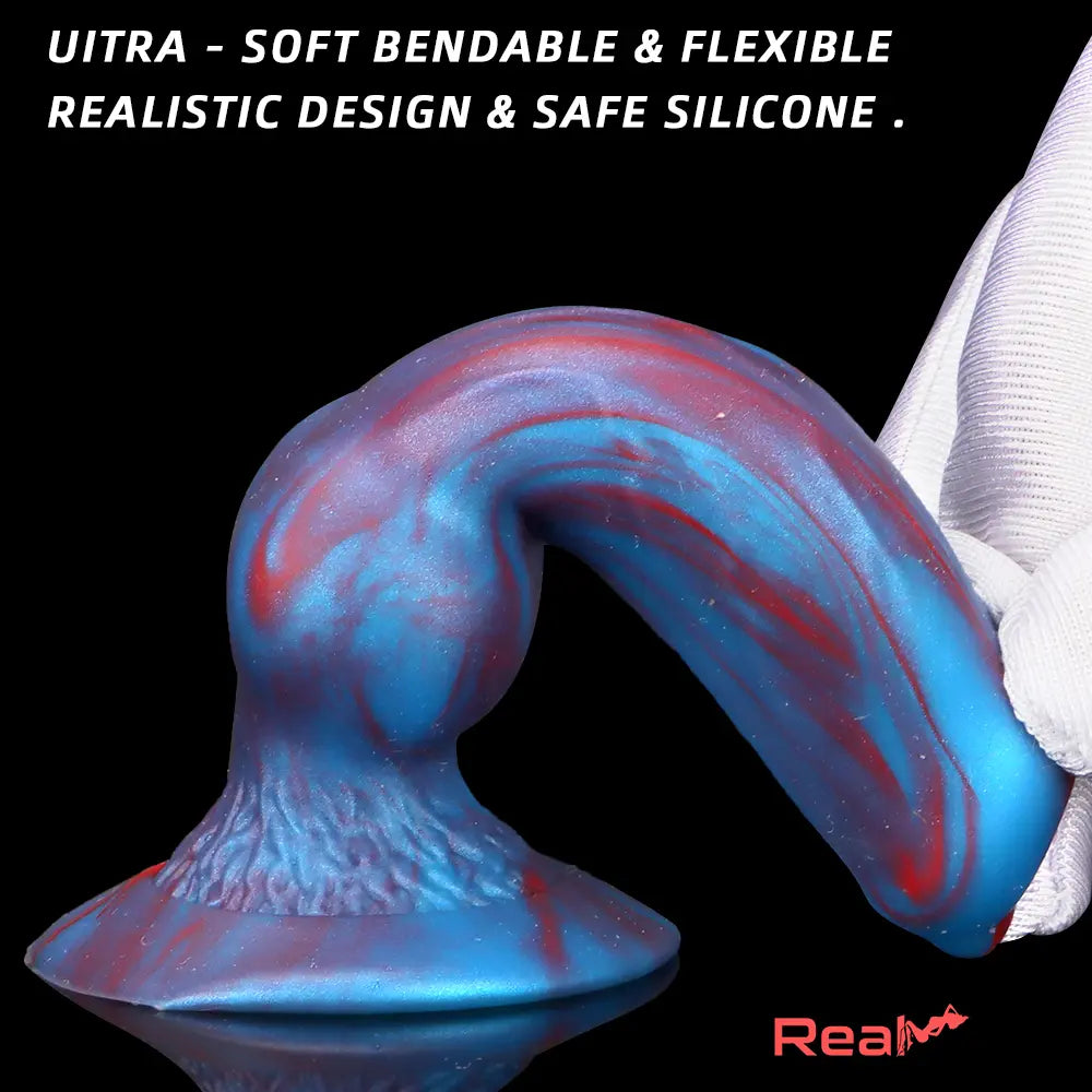 3.81in Mini Soft Silicone Lifelike Animal Dog Penis Dildo For Sex Beginners Real Dildo