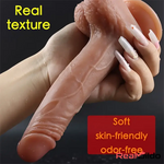 7.6in Realistic Silicone Soft Dildo Sex Toy Perfect For Clit Masturbation Real Dildo