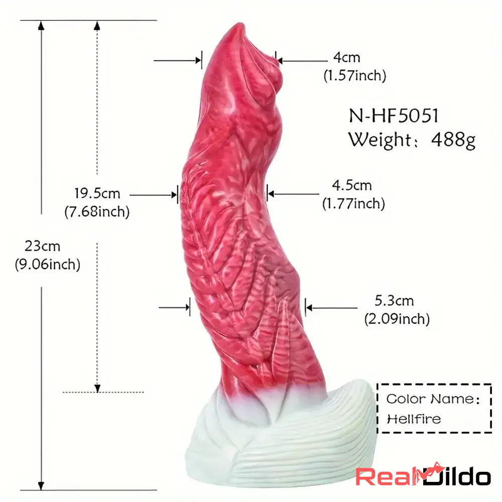9.06in Real Cock Big Monster Penis Soft Silicone Dildo Anal Expander Penis Real Dildo