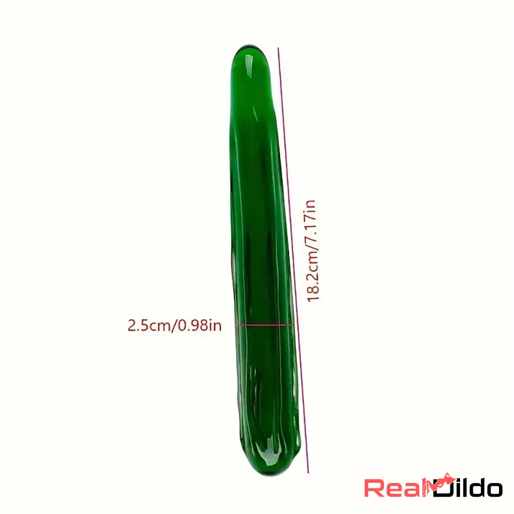 Multiple Lengths Colors Fruit Vegetable Crystal Clear Glass Anal Cock Dildo Real Dildo