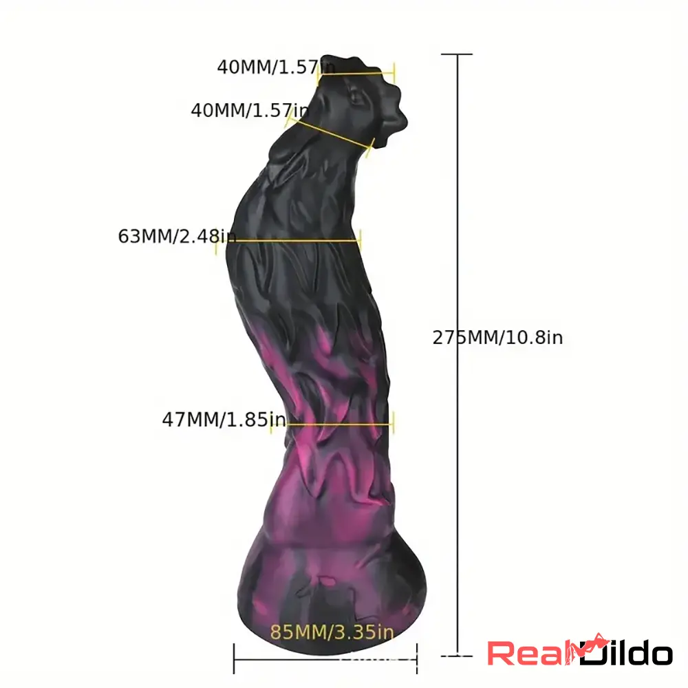 10.8in Rooster Shape Fantasy Large Silicone Soft Dildo For Anus Sex Real Dildo