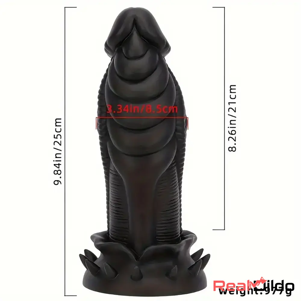 9.84in Big Monster Silicone Flexible Dragon Dildo For Women Men Anus Real Dildo