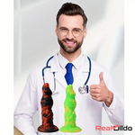 8.85in Monster Anal Silicone Fantasy Big Dildo For Women Vagina Game Real Dildo