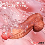 26.18in Realistic Super Long Huge Thick Soft Fat Dildo For Women Anal Toy - Real Dildo