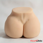 5.12in Top Quality Real Silicone Flexible Dildo With 8.5lb Sex Doll Torso - Real Dildo