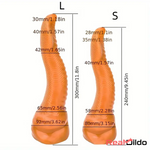 9.45in 11.8in Fantasy Animal Snake Penis Silicone Soft Dildo For Adults Real Dildo