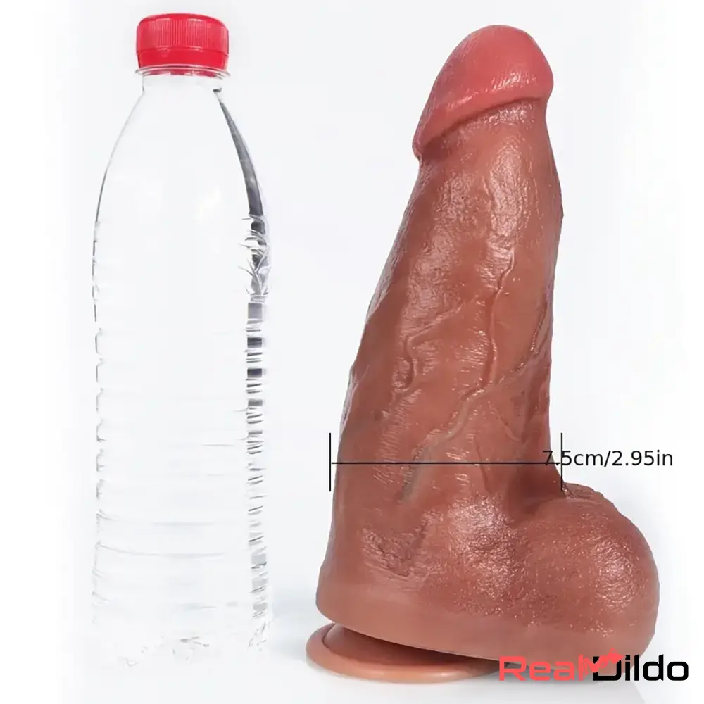 9.06in Superb Skin Thick Real Silicone Big Dildo For Female Sex Real Dildo