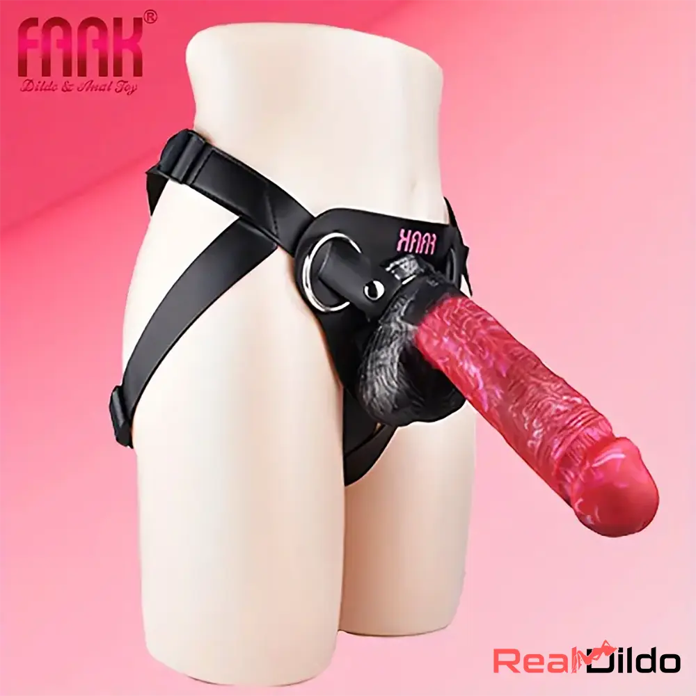 10.01in Silicone Soft Big Strap On Wearable Dildo For Women Vagina Real Dildo