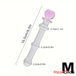 5.1in 6.5in 7.7in 7.9in Glass Crystal Dildo For Female Masturbator Pleasure - Real Dildo