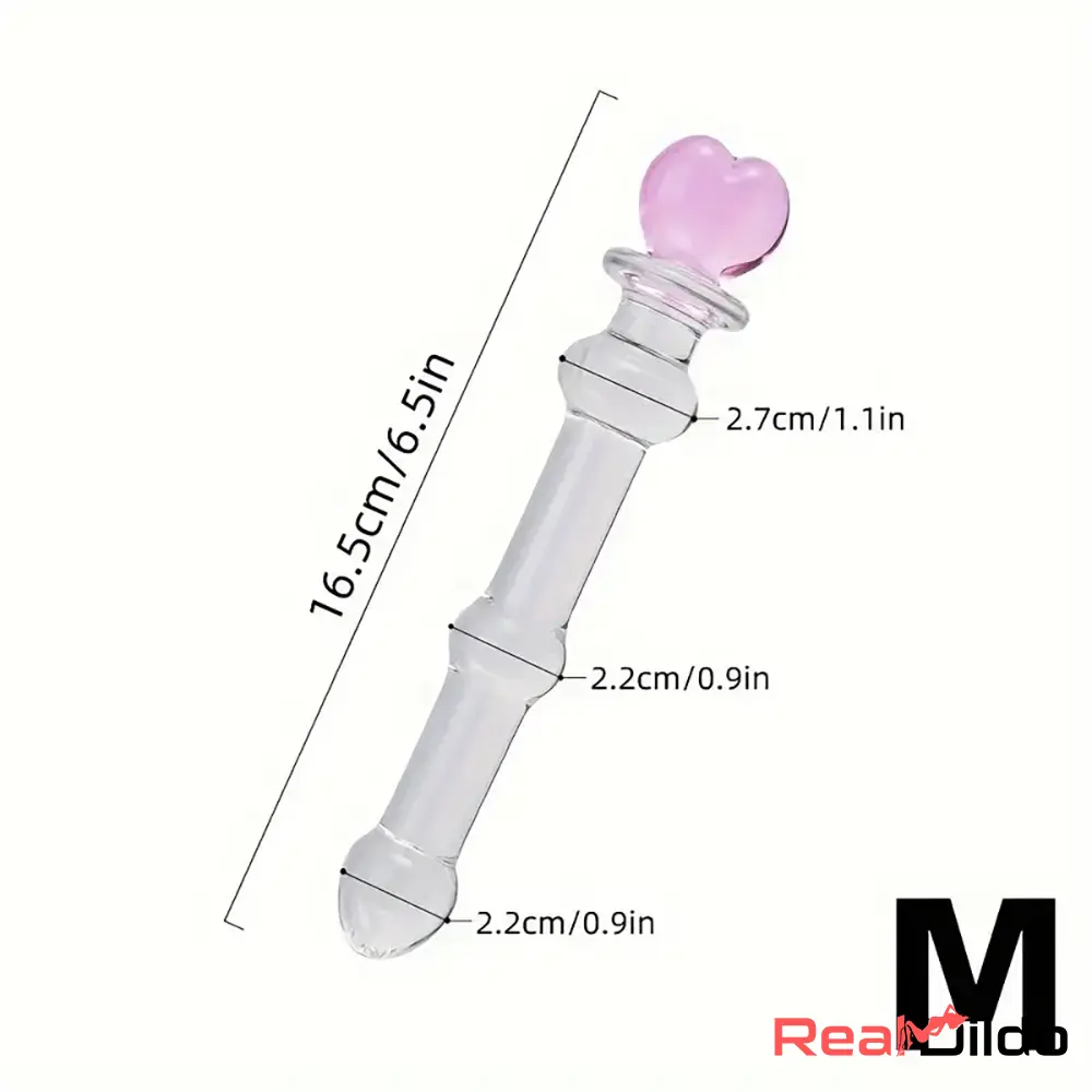 5.1in 6.5in 7.7in 7.9in Glass Crystal Dildo For Female Masturbator Pleasure - Real Dildo