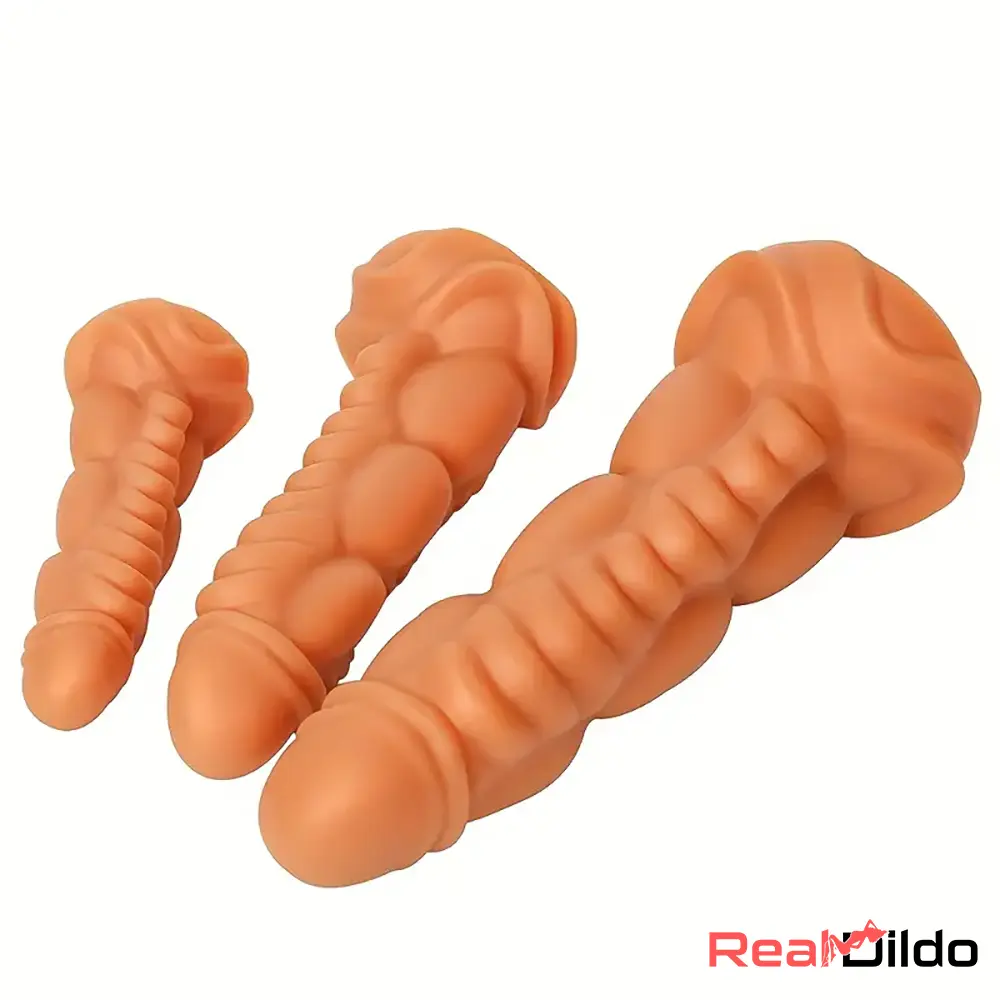 5.91in 8.66in 10.55in Unisex Silicone Fantasy Big Soft Penis Real Dildo - Real Dildo