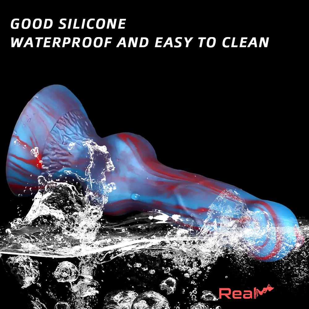 3.81in Mini Soft Silicone Lifelike Animal Dog Penis Dildo For Sex Beginners Real Dildo