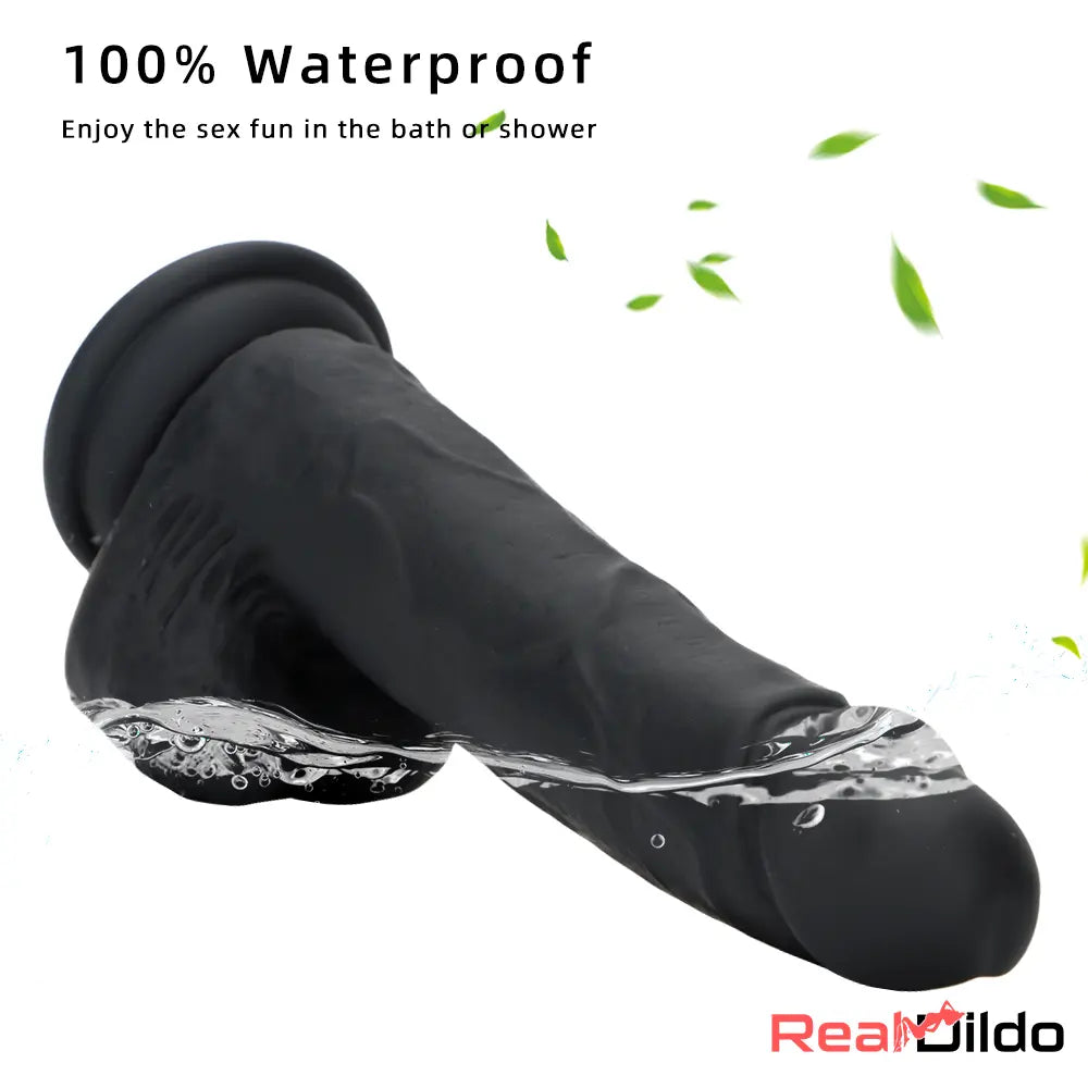 7.67in Premium Silicone Soft Mixed Color Dildo For Anal Safety Sex Toy Real Dildo