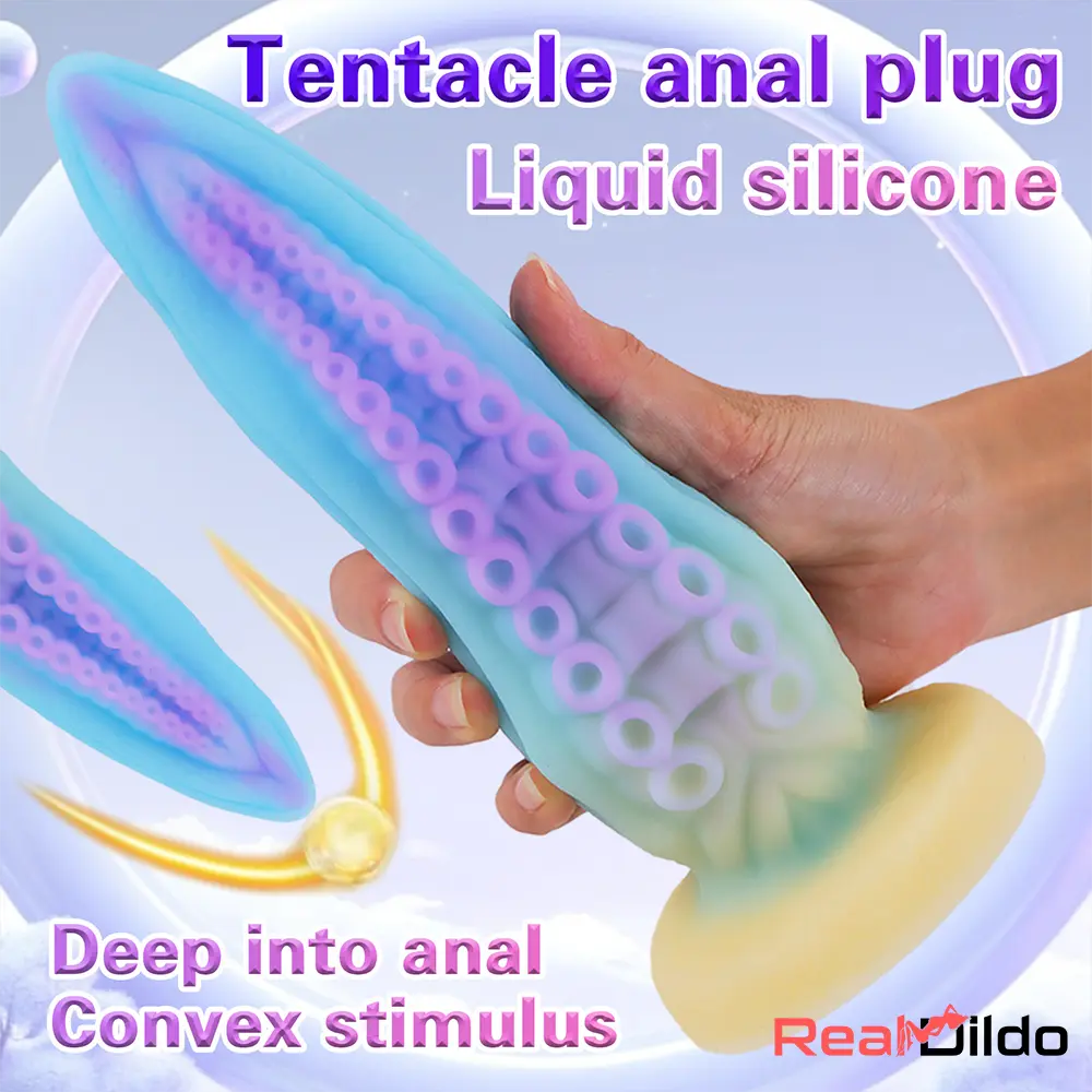 6.69in 7.87in 9.05in Fantasy Monster Spiked Silicone Soft Female Dildo - Real Dildo