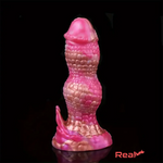 7.08in Fantasy Monster Dragon Silicone Soft Dildo For Couples Pleasure Toy Real Dildo