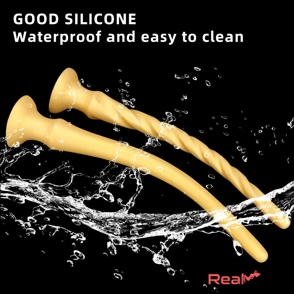 16.14in Large Long Silicone Soft Anal Dildo For Males Females Massage - Real Dildo