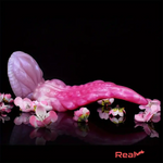 9.25in Real Octopus Tentacle Big Silicone Soft Dildo For Increased Intimate Real Dildo