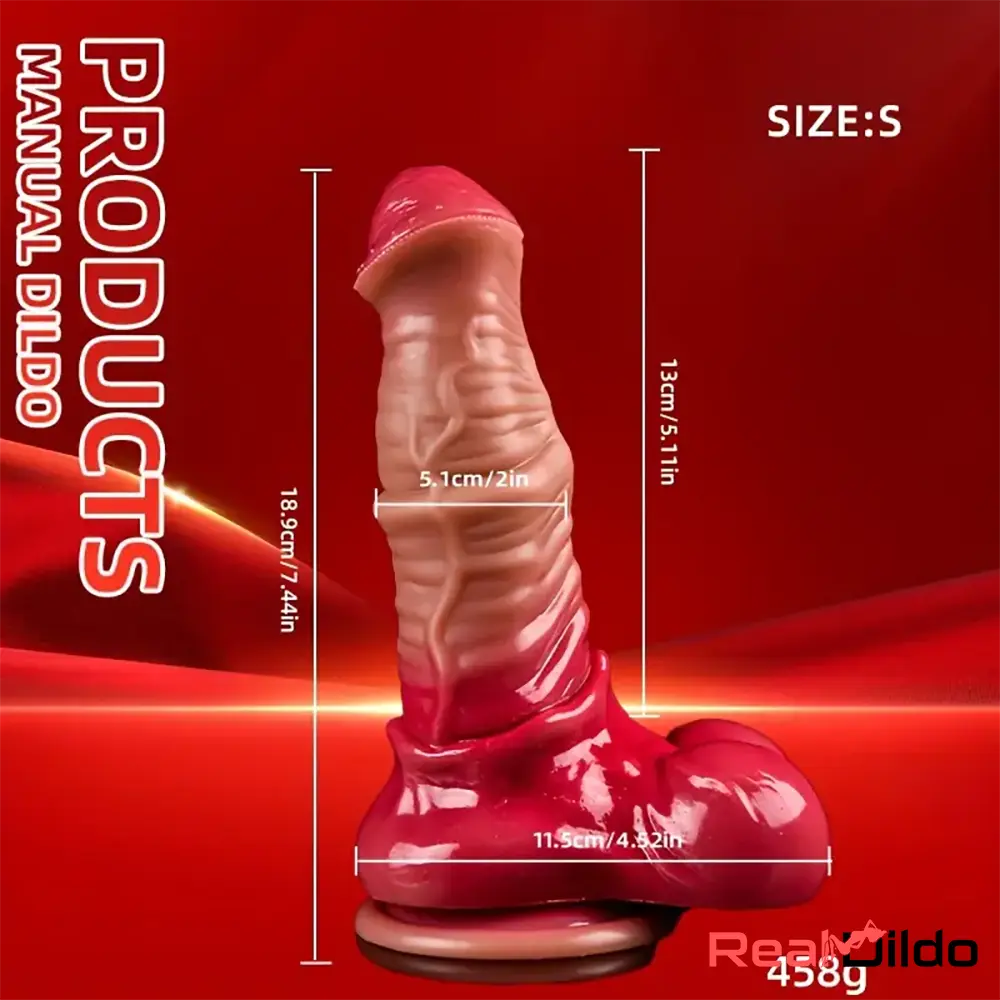 7.4in 8.46in 9.44in 10.03in 11.22in Big Silicone Soft Horse Penis Real Dildo - Real Dildo