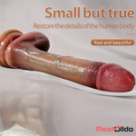 7.48in 8.66in Real Lifelike Silicone Soft Dildo For Female Sex Pleasure Penis Real Dildo