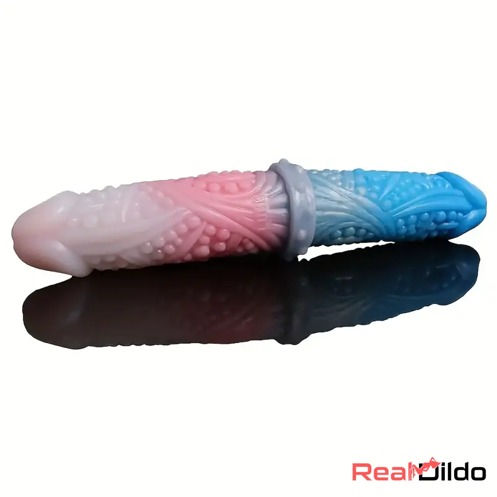 10.62in Tortoise Penis Silicone Soft Large Double-headed Fantasy Dildo Real Dildo
