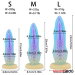 6.69in 7.87in 9.05in Fantasy Monster Spiked Silicone Soft Female Dildo - Real Dildo
