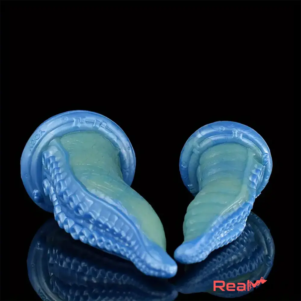 7.16in 9.05in Fantasy Monster Tentacle Silicone Soft Dildo Masturbator Real Dildo