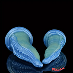 7.16in 9.05in Fantasy Monster Tentacle Silicone Soft Dildo Masturbator Real Dildo