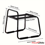 BDSM Enhancer Ergonomic Sex Dildo Chair Weightless Bouncing Mount Stool Real Dildo