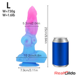 7.48in 8.46in 9.84in Fantasy Big Dog Penis Animal Silicone Soft Alien Dildo Real Dildo