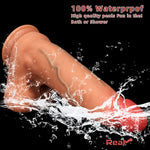 10.03in 9.25in 13in Soft Silicone Big Lifelike Real Dual Density Dildo Real Dildo