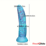 6.69in 9.65in 12.4in Silicone Soft Big Monster Dildo For Women Adult Toy - Real Dildo