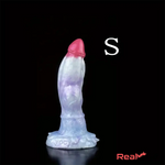5.7in 7.79in 9.96in Dragon Soft Silicone Monster Cock Dildo With Knot - Real Dildo