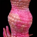 7.08in Fantasy Monster Dragon Silicone Soft Dildo For Couples Pleasure Toy Real Dildo