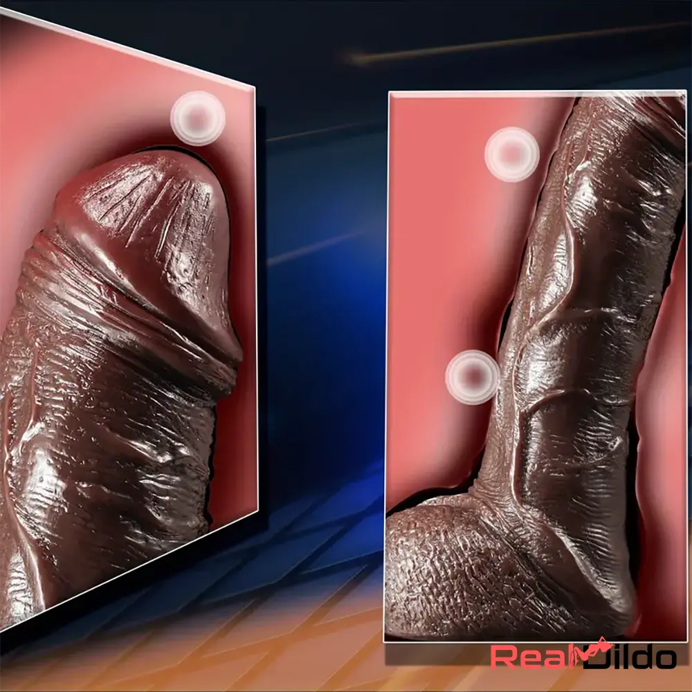 10in Realistic Skin Feel Like Soft Liquid Silicone Dildo For Sex Massager Real Dildo