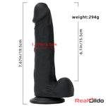 7.67in Premium Silicone Soft Mixed Color Dildo For Anal Safety Sex Toy Real Dildo