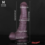 9.45in 11.41in 13.58in Liquid Silicone Animal Horse Dildo For Vagina Clit Real Dildo