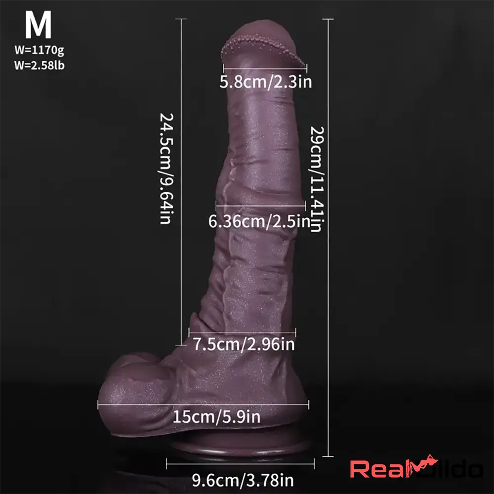 9.45in 11.41in 13.58in Liquid Silicone Animal Horse Dildo For Vagina Clit Real Dildo