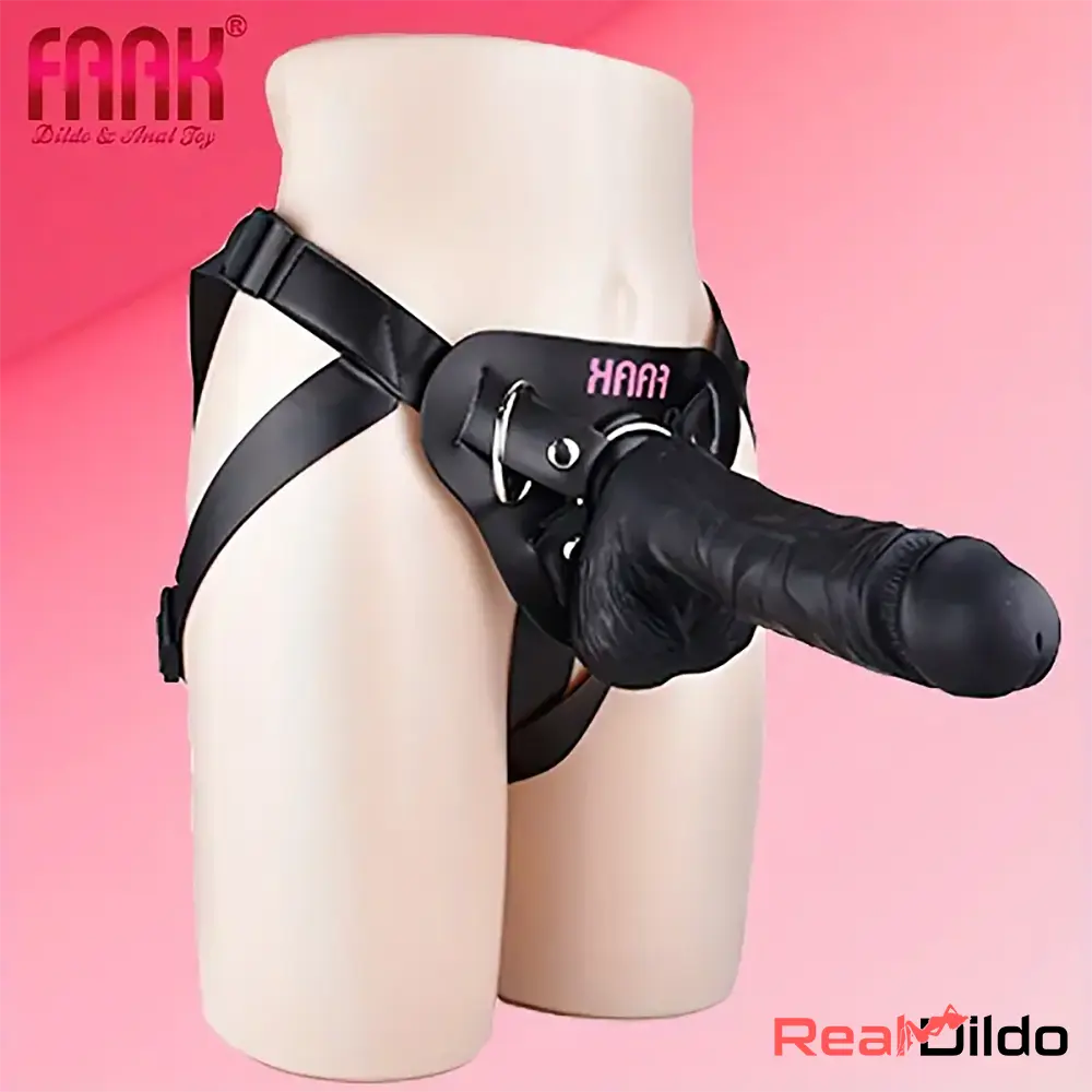10.01in Silicone Soft Big Strap On Wearable Dildo For Women Vagina Real Dildo
