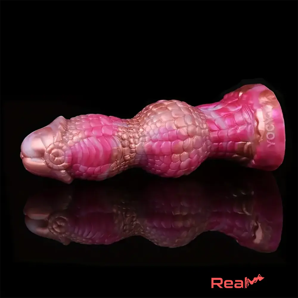 7.08in Fantasy Monster Dragon Silicone Soft Dildo For Couples Pleasure Toy Real Dildo