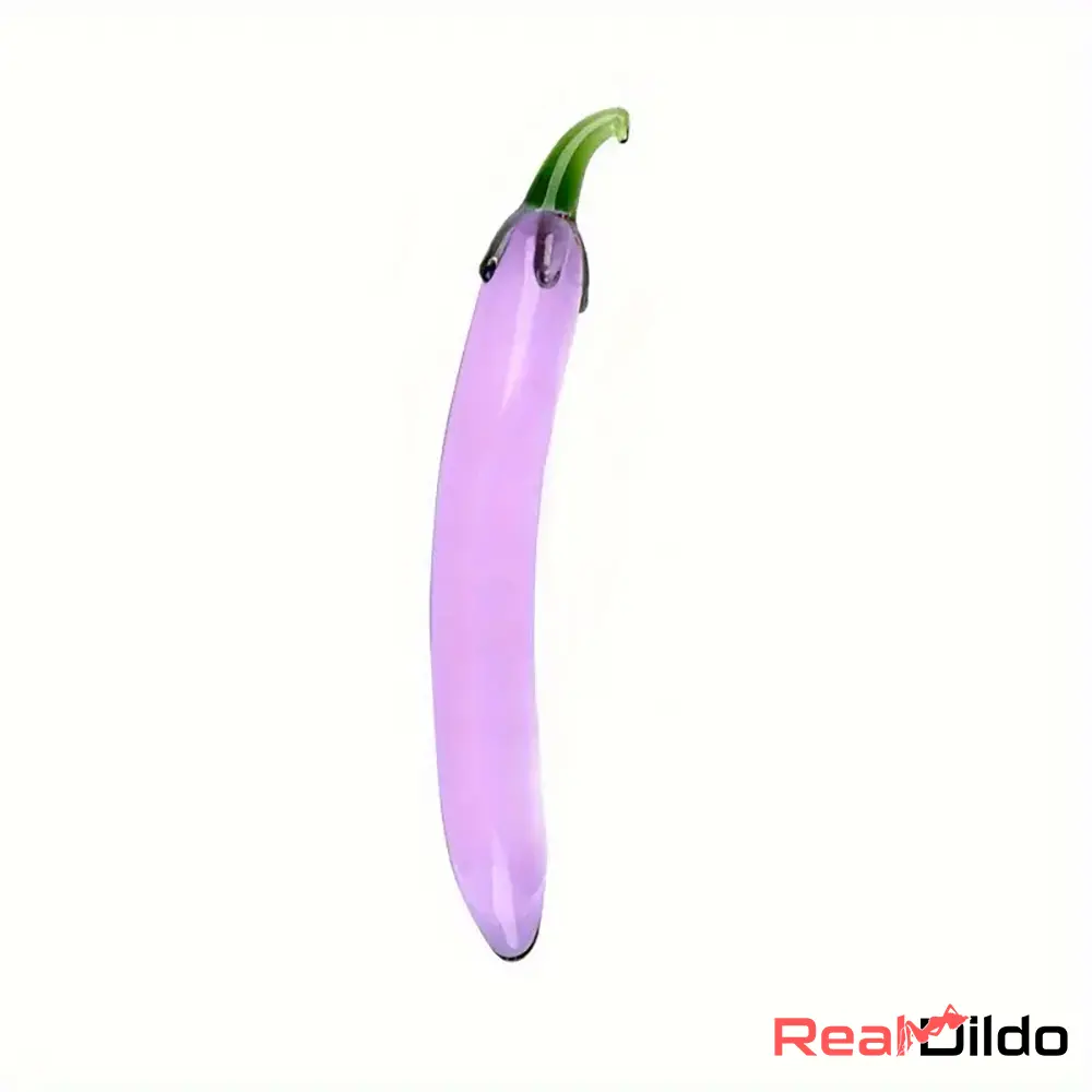 Multiple Lengths Colors Fruit Vegetable Crystal Clear Glass Anal Cock Dildo Real Dildo