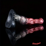 10.23in Large Animal Horse Cock Fantasy Silicone Soft Knotted Dildo Real Dildo